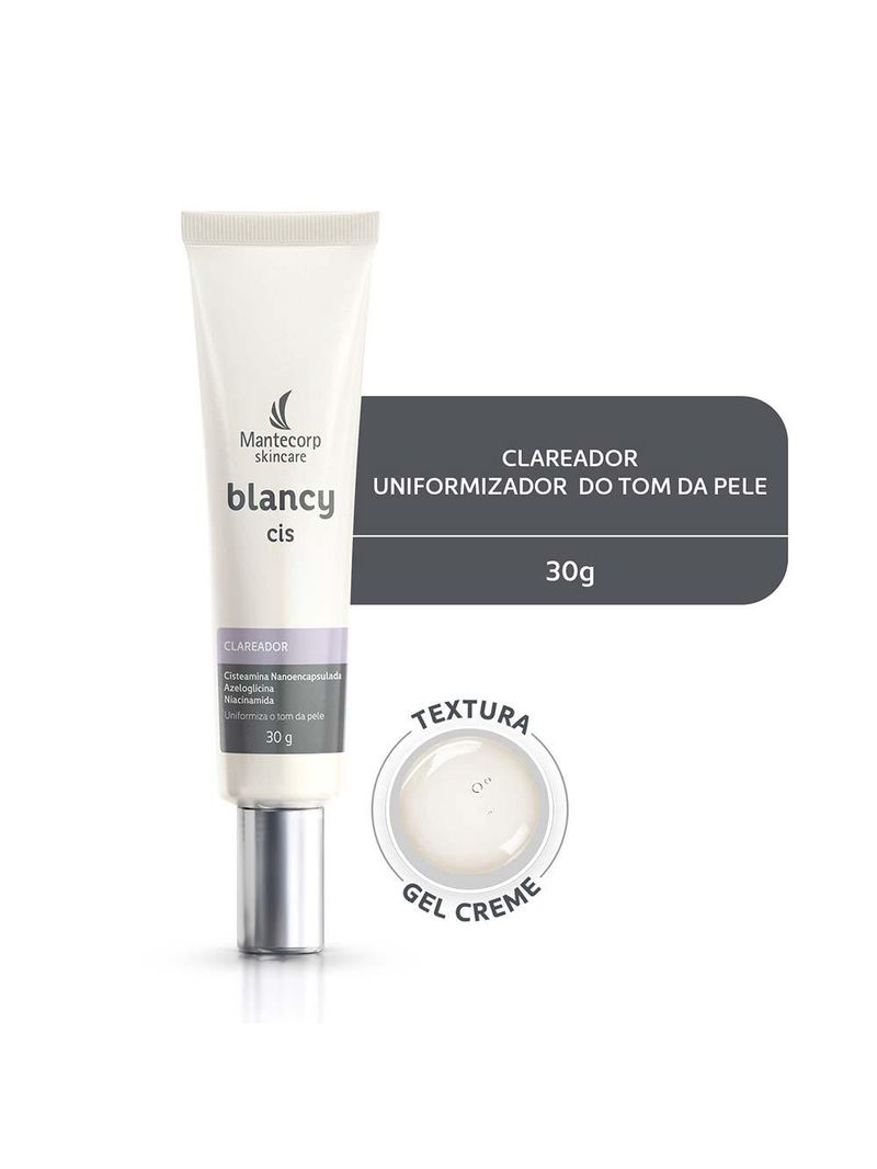 Clareador facial mantecorp blancy cis