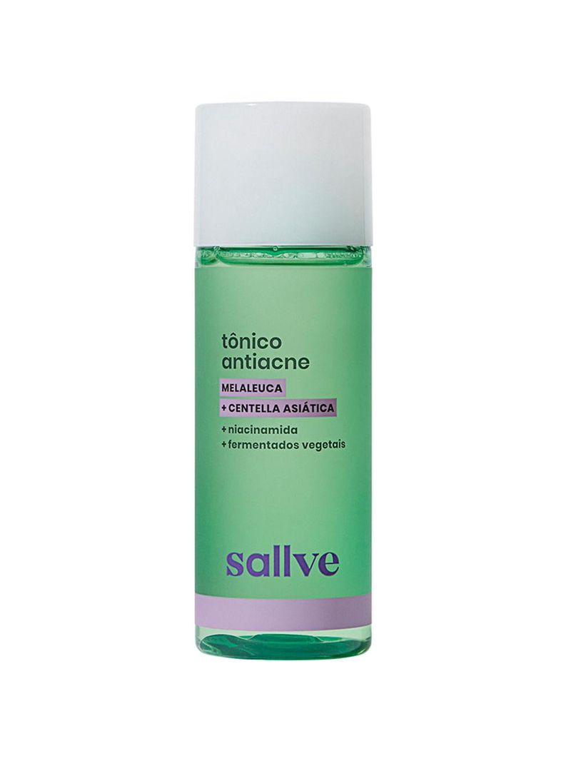 Tônico de limpeza facial antiacne sallve
