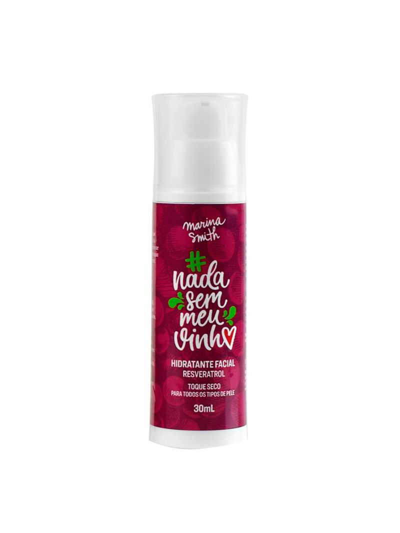 Hidratante facial resveratrol marina smith – nada sem meu vinho