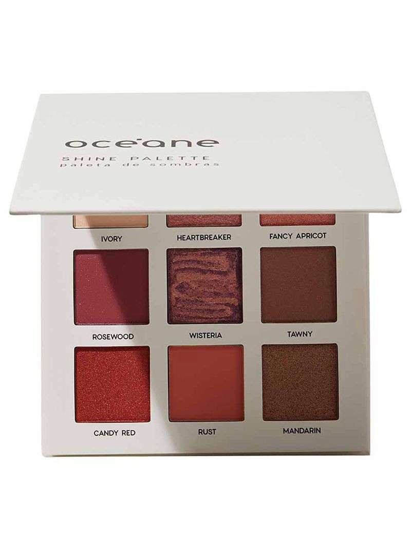 Paleta de sombras océane shine pallete