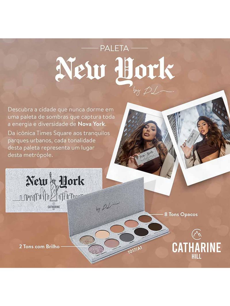 Paleta de sombras catharine hill new york by pri lessa