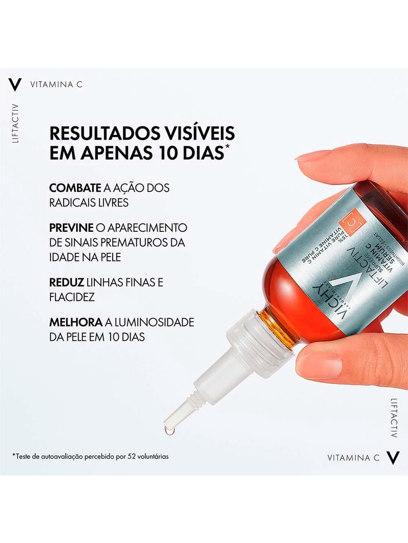 Sérum facial antioxidante vichy liftactiv supreme vitamina c