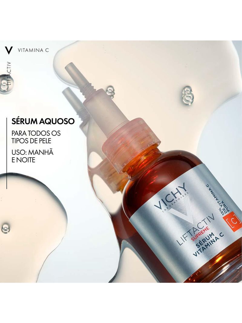 Sérum facial antioxidante vichy liftactiv supreme vitamina c