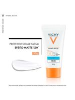 Vichy hydra matte kit com 3 unidades – protetor solar facial fps50