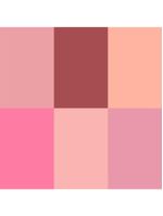 Paleta de sombras mac connect in colour eye shadow palette rose lens