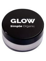 Iluminador em pó simple organic glow