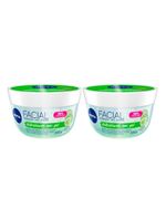 Nivea kit com 2 unidades – hidratante facial gel fresh 100g
