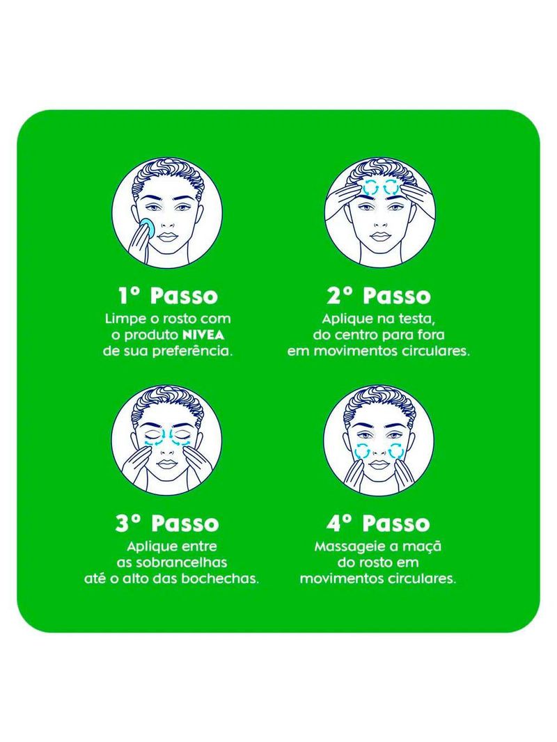 Nivea kit com 2 unidades – hidratante facial gel fresh 100g