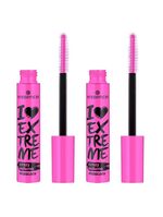 Essence i love extreme crazy volume kit de maquiagem – 2 máscaras de cílios