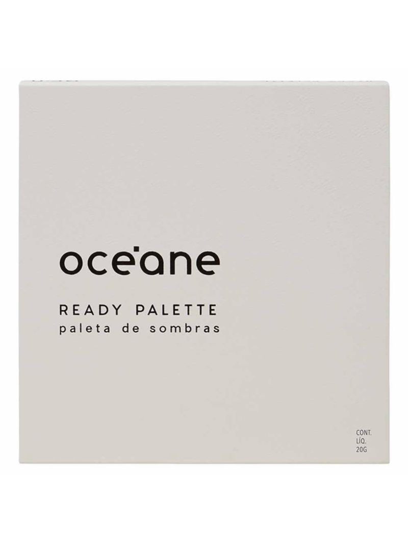 Paleta de sombras océane ready palette 20g
