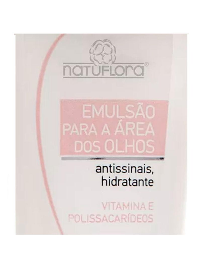 Rejuvenescedor para a Área dos olhos natuflora emulsão