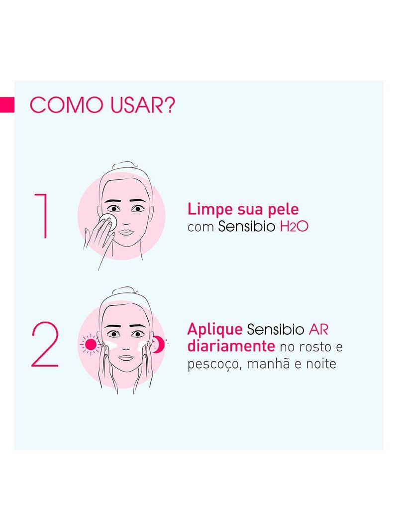 Creme antivermelhidão bioderma sensibio ar+