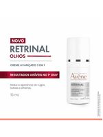 Creme para a Área dos olhos avène retrinal avançado 3 em 1