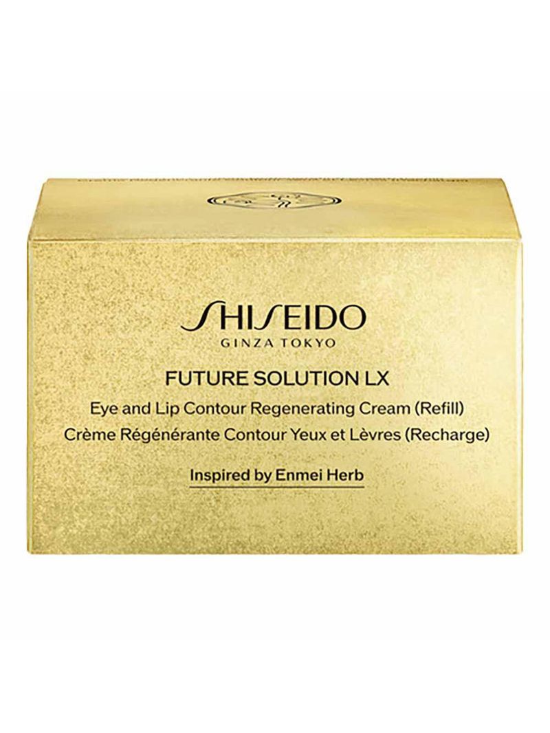 Creme para olhos e lábios shiseido future solution lx refil