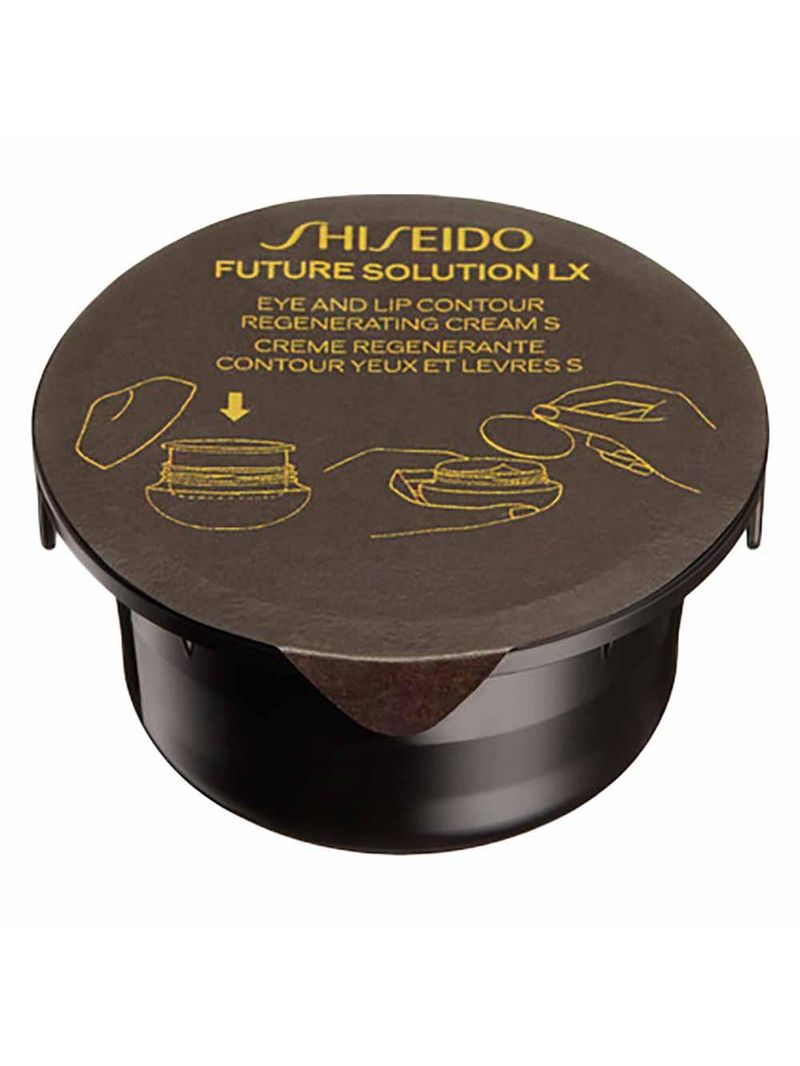 Creme para olhos e lábios shiseido future solution lx refil