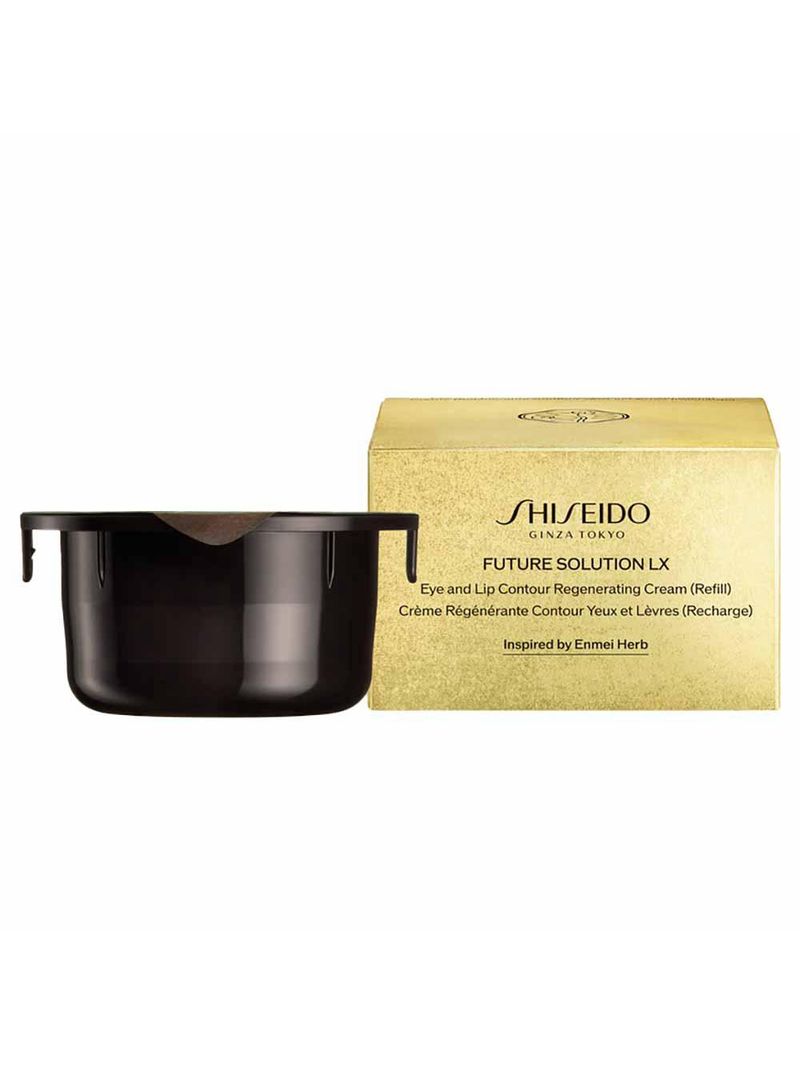 Creme para olhos e lábios shiseido future solution lx refil