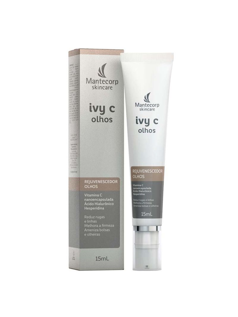 Creme anti-idade ivy c olhos - mantecorp skincare