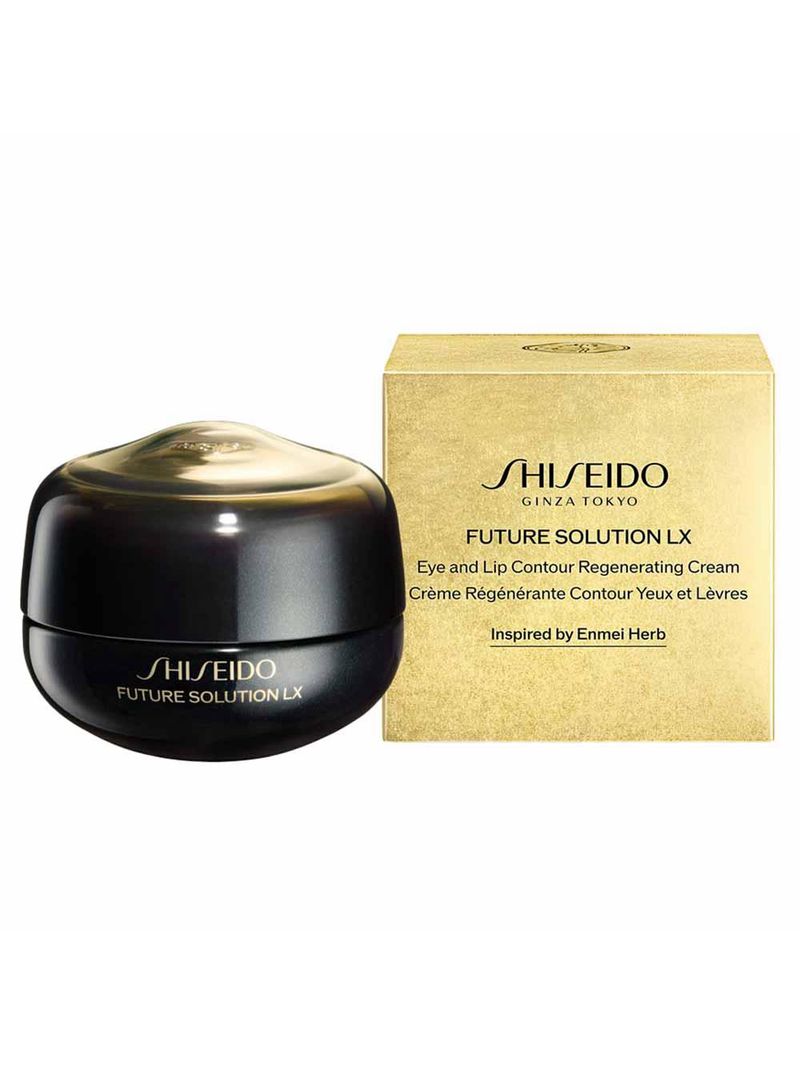 Creme para olhos e lábios shiseido future solution lx
