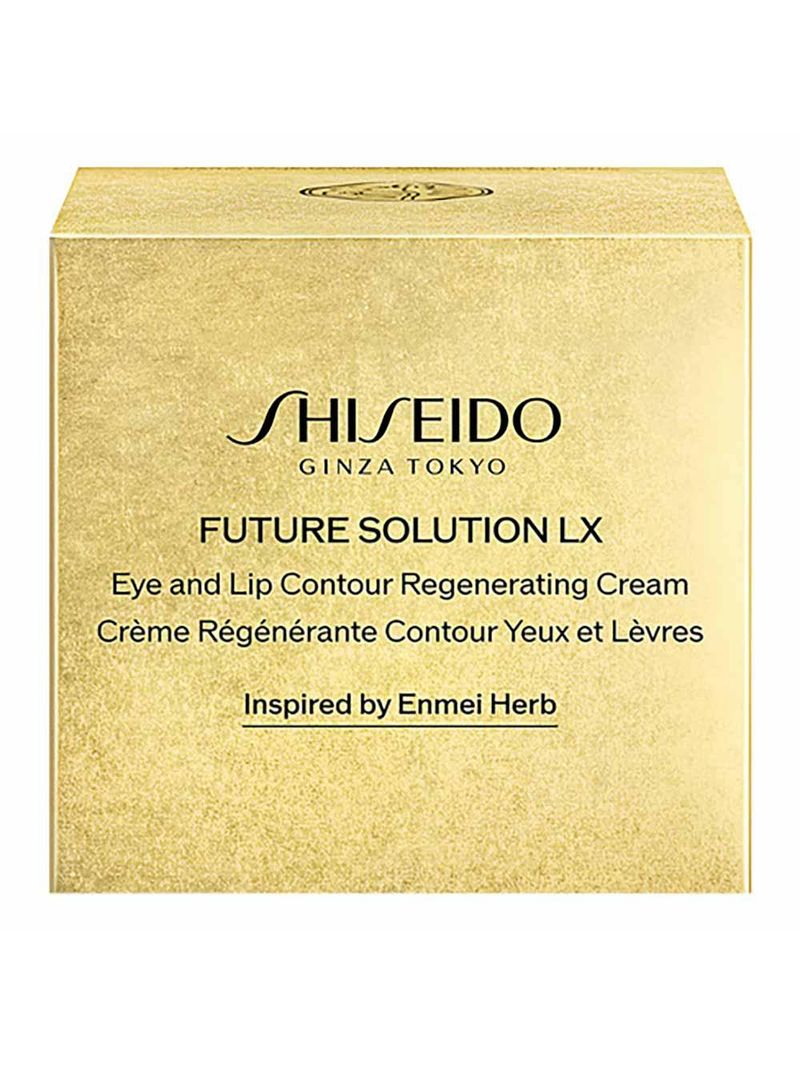 Creme para olhos e lábios shiseido future solution lx