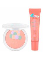 Essence disney pixar up kit - pó compacto + blush iluminador sunset serenade