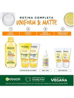 Sérum facial antimarcas garnier skin - uniform & matte vitamina c