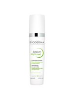Sérum facial concentrado renovador para peles oleosas e acneicas bioderma sebium night peel