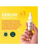 Sérum facial antimarcas garnier skin - uniform & matte vitamina c