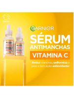 Sérum facial antimarcas garnier skin - uniform & matte vitamina c