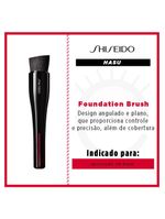 Pincel para base shiseido - hasu