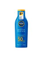 Nivea kit – protetor solar sun protect & hidrata fps50 200ml + protetor solar facial beauty expert sensitive fps50 50g
