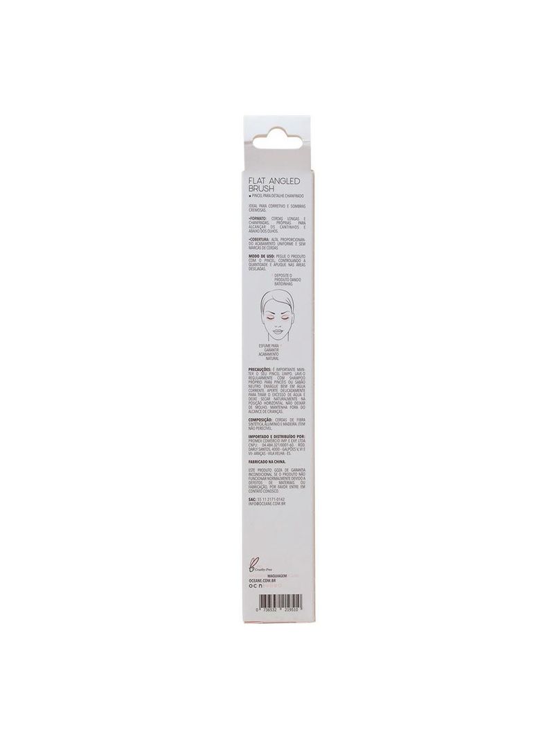 Pincel de maquiagem para esfumar océane – flat angled brush ocn13
