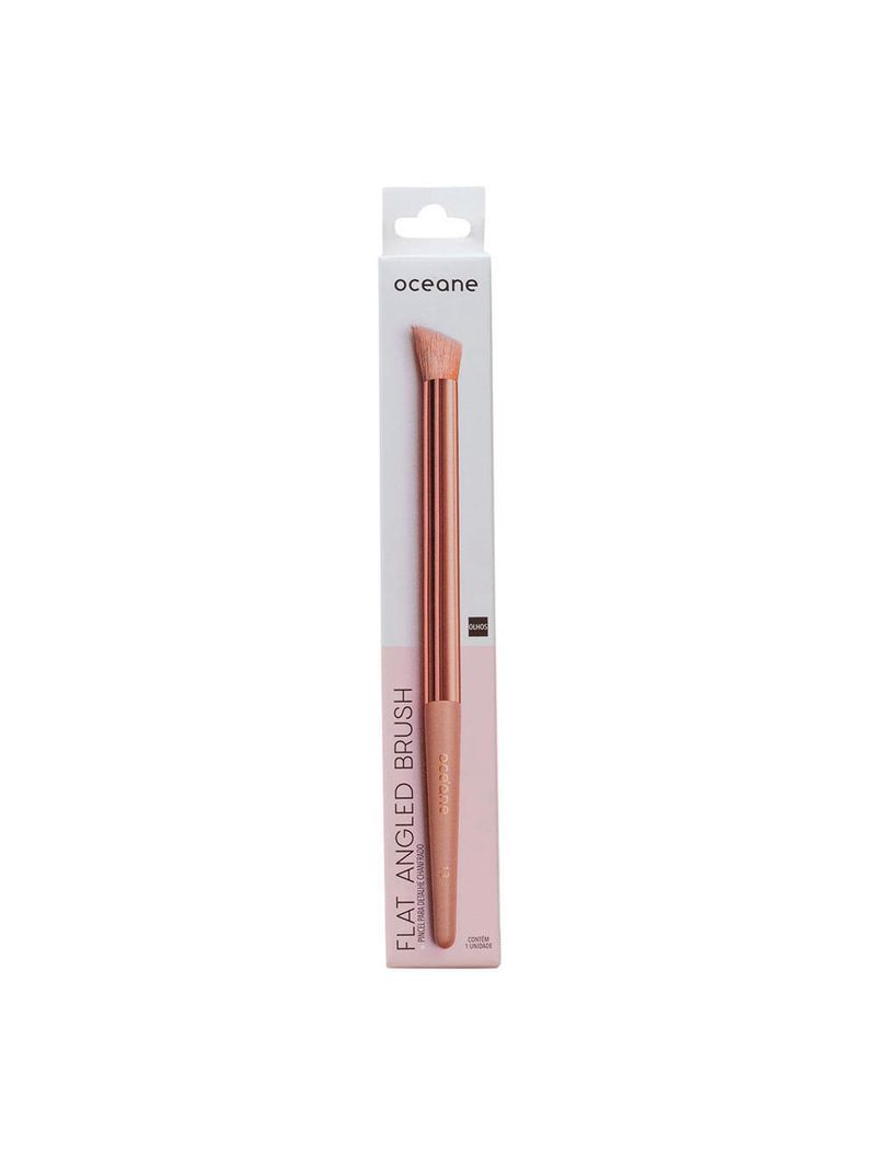 Pincel de maquiagem para esfumar océane – flat angled brush ocn13