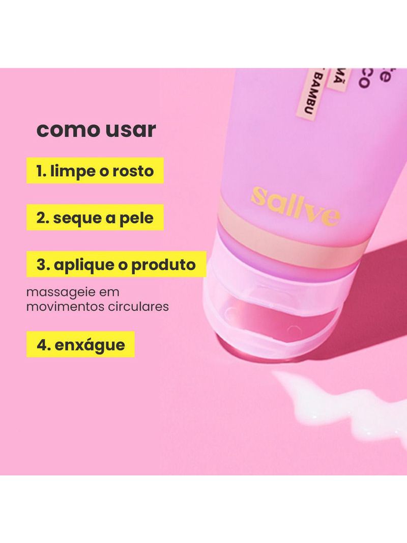 Esfoliante facial enzimático sallve
