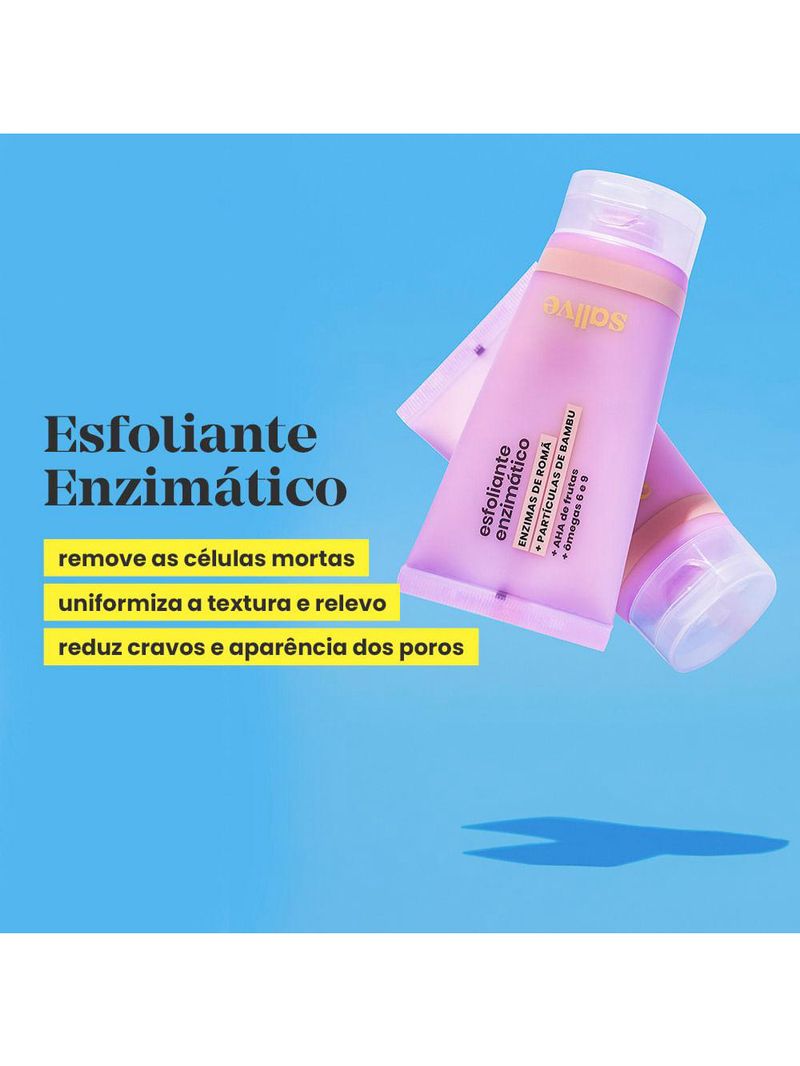 Esfoliante facial enzimático sallve