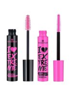 Essence kit de maquiagem - máscara i love extreme volume + máscara i love extreme crazy volume