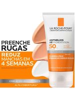 La roche-posay anthelios ae-pigmentation kit com 2 unidades – protetor solar facial anti-idade fps50 – 40g