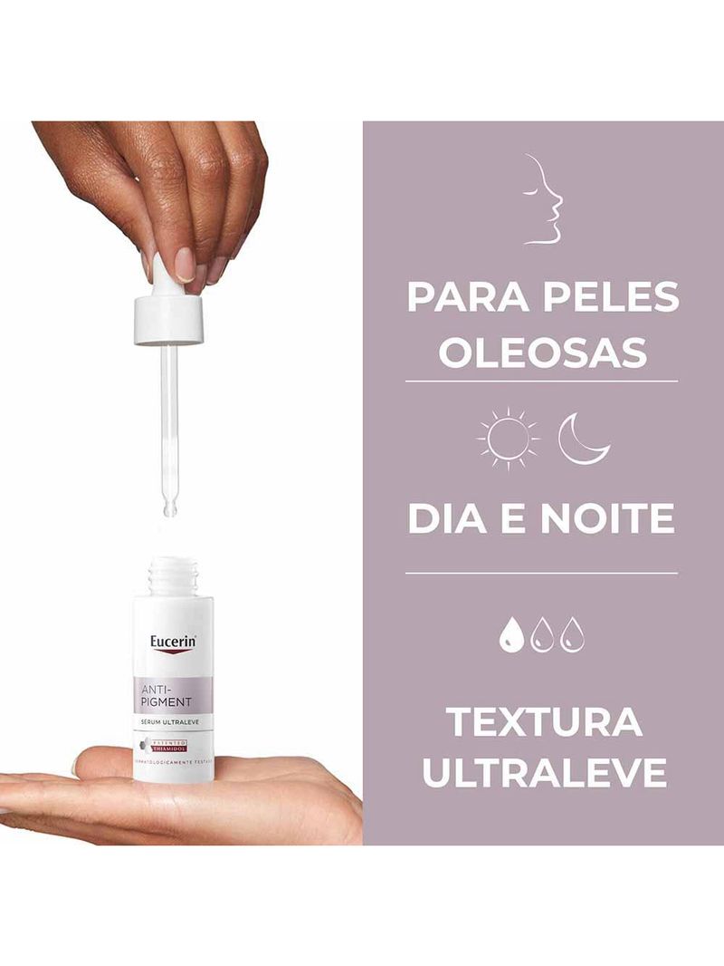 Eucerin anti-pigment clareador sérum facial ultraleve