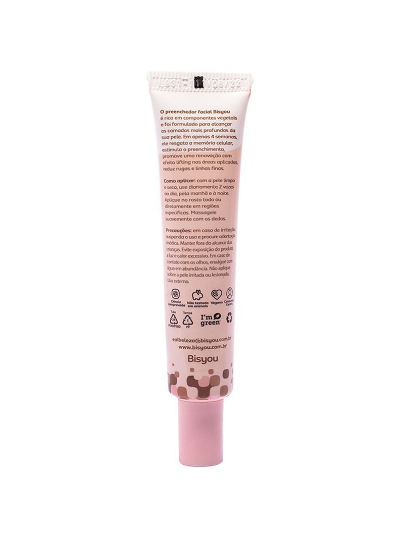 Gel preenchedor facial bisyou para linhas finas e rugas