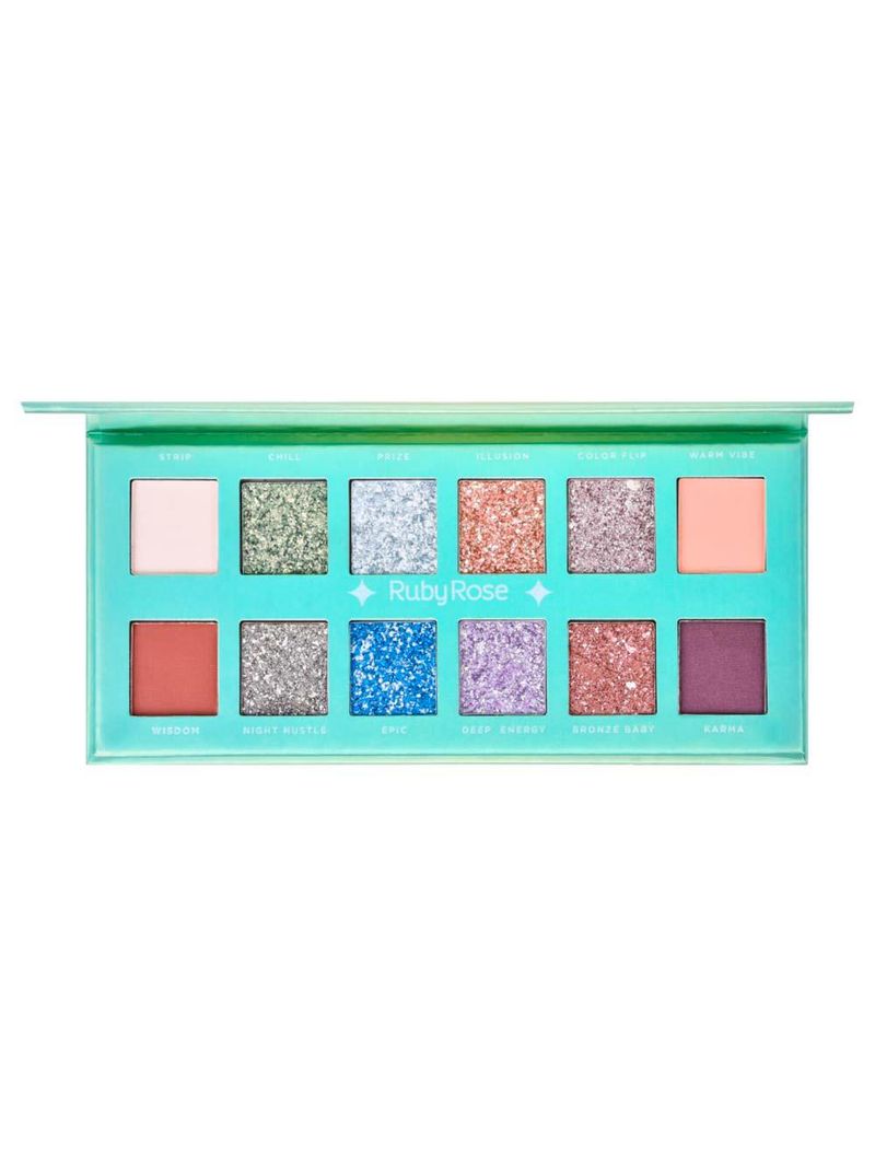 Paleta de sombras blaze glory ruby rose