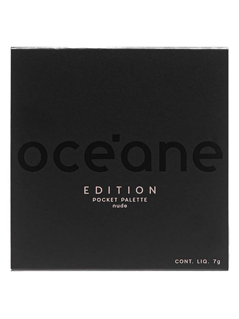 Paleta de sombras océane edition pocket palette nude