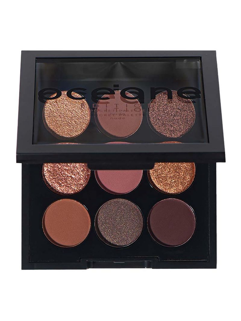 Paleta de sombras océane edition pocket palette nude