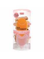 Real techniques  esponjas kit – esponja para base + esponja para pó