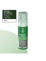 Espuma de limpeza facial mantecorp skincare glycare control