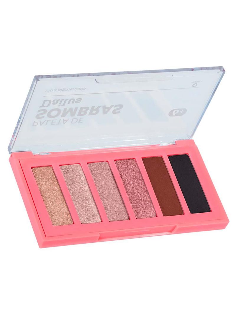 Paleta de sombras dailus ela faz o brilho dela