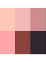 Paleta de sombras dailus ela faz o brilho dela