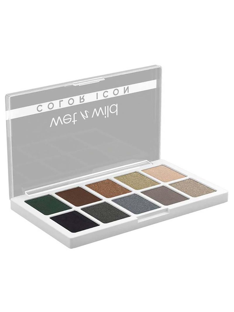 Paleta de sombras 10 cores wet n wild - color icon