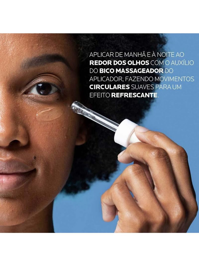 Sérum reparador para Área dos olhos la roche posay - hyalu b5 eye