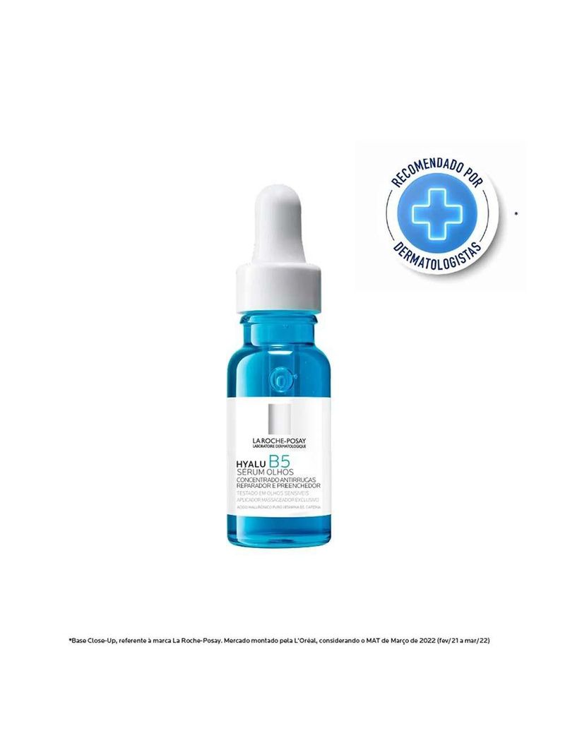 Sérum reparador para Área dos olhos la roche posay - hyalu b5 eye