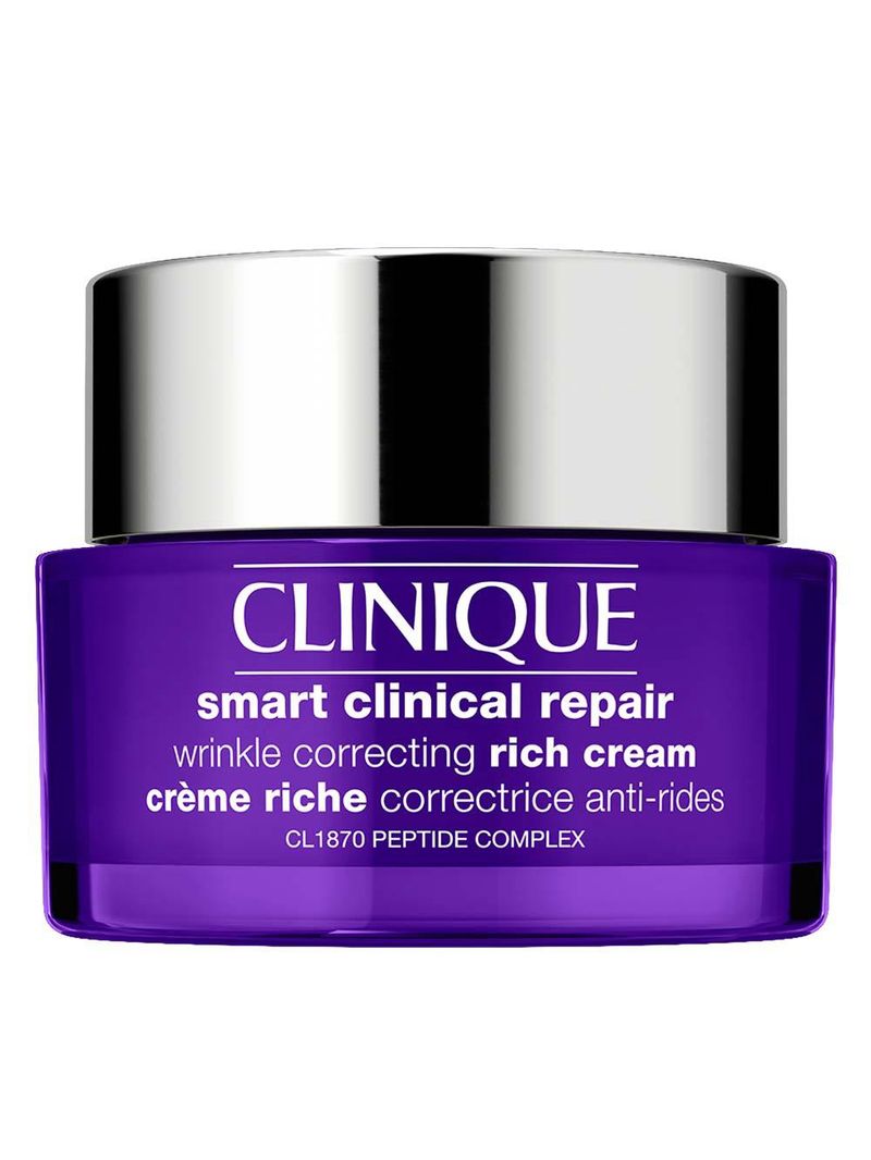 Hidratante facial antienvelhecimento clinique smart clinical repair wrinkle rich cream