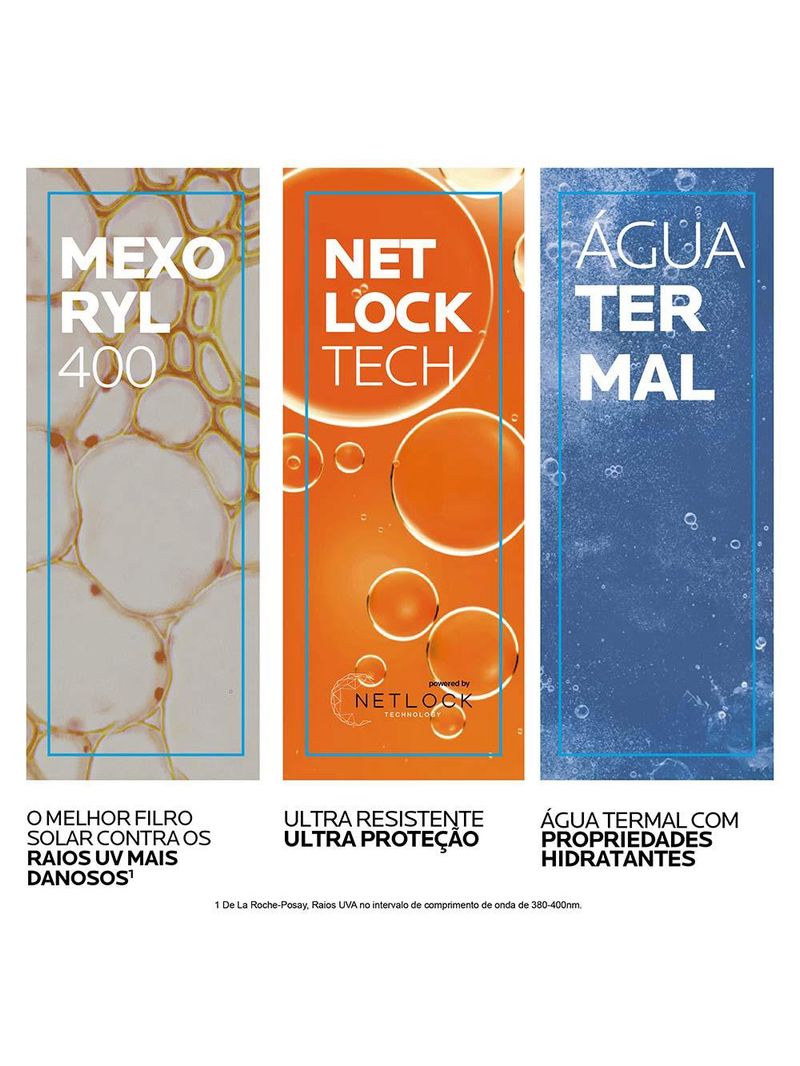 Protetor solar facial com cor la roche-posay anthelios airlicium+ fluido fps50